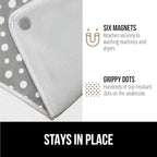 GORILLA GRIP Ironing Mat, Portable Iron Pad, Magnetic Cover - Image 4