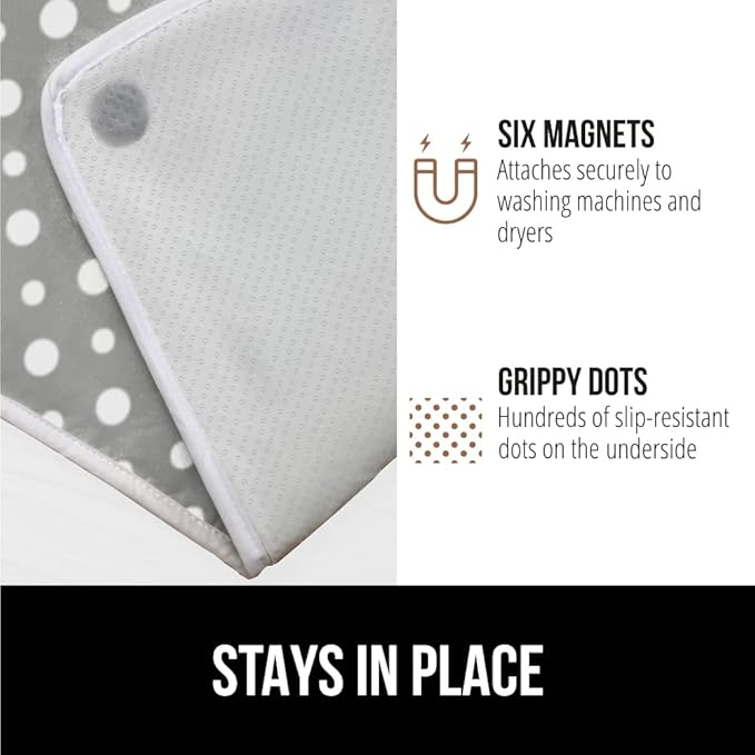 GORILLA GRIP Ironing Mat, Portable Iron Pad, Magnetic Cover - Image 4