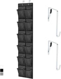 GORILLA GRIP Over the Door Shoe Organizer, 12 Large Breathable Mesh Pockets by GorillaGrip