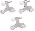 HOMOTEK 3 Pack Hinge Pin Satin Nickel Door Stopper, Adjustable Deluxe Heavy by HOMOTEK
