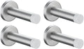 JQK Door Stopper, 304 Stainless Steel Thicken 1mm Sound Dampening Door Stop by Homeimprovement
