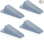 Door Stoppers for Bottom of Door – Rubber Door Stopper Wedge – Pack of 4 – Door by FIGOHOME