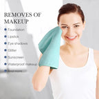 SINLAND Absorbent Coral Velvet Washcloth Ultra Soft Microfiber Face Towels 12 x - Image 4