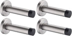 JQK Door Stopper, 304 Stainless Steel Thicken 1mm Sound Dampening Door Stop by Homeimprovement