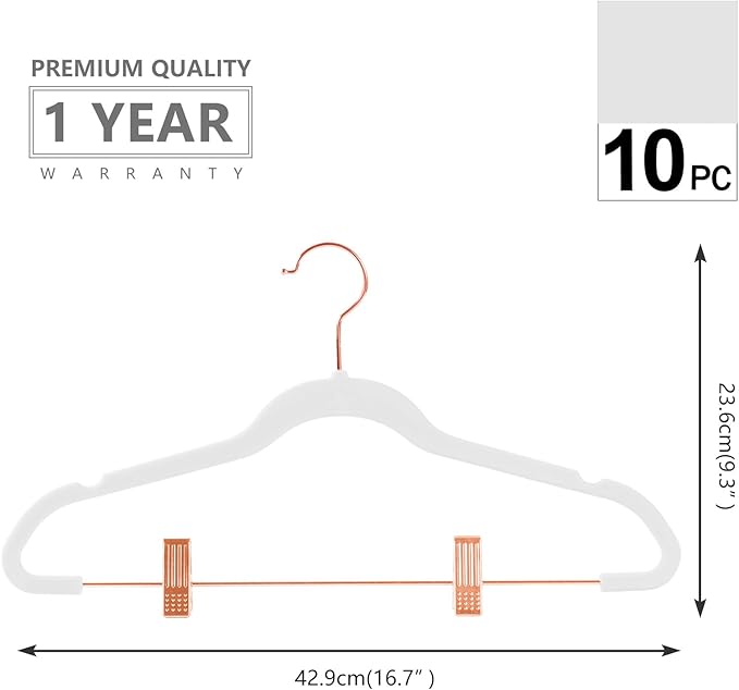 MIZGI Premium Velvet Pants Hangers - Image 2