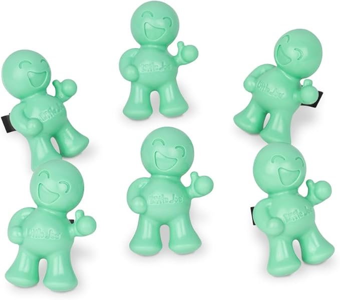 Little Joe 96406-6PK Fresh Mint Scent Car Air Freshener Vent Clip, Fights Odors - Image 2
