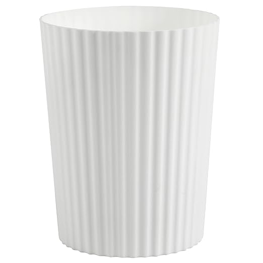 JiatuA Small Trash Can Plastic Wastebasket Round Garbage Container Bin by JiatuA