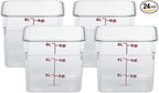 Cambro 6SFSCW135 Camsquare Food Container, Polycarbonate by CambroManufacturing
