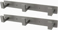 Coat Rack, Heavy Duty Stainless Steel 3 Tri Coat Hook Hanger, Wall Mounted Wall by Vanloory