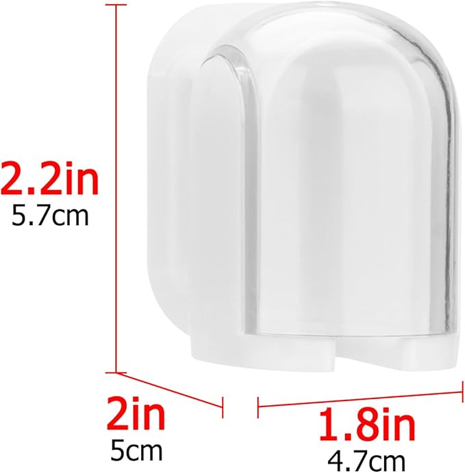 4Pack Toothbrush Holder Wall Mounted - Image 3