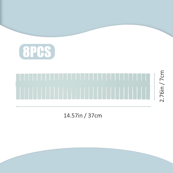 JEPELUS 8PCS Drawer Divider - Image 2
