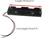 HAHIYO 4xAA Battery Holder Black Adapter Tube Case Not Corrode Solid Good - Image 2