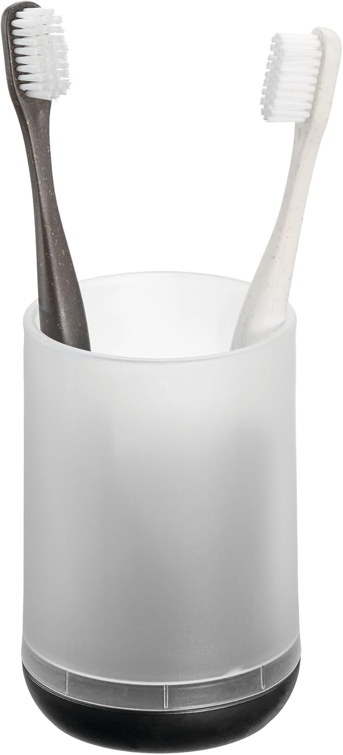 iDesign Toothbrush Holder with 3 Divided Sections by iDesign