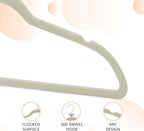 Amazon Basics Slim Velvet Non-Slip Space Saving Suit Clothes Hangers, Closet - Image 2