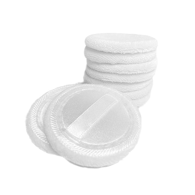 10pcs Powder Puff Cotton Cosmetic Powder Face Makeup Puffs Pads - Image 5