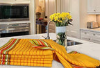 Urban Villa Kitchen Towels Waffle Stripes Dish Towels - Image 4