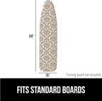 The Original GORILLA GRIP Ironing Board Cover and Pad, Silicone Coating - Image 6