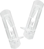 Biaungdo 12 Pcs Plastic Locking Shelf Support Pegs, 5mm Clear Cabinet Shelf - Image 7