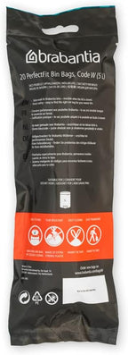 Brabantia PerfectFit Trash Bags Thick Plastic Trash Can Liners - Image 3