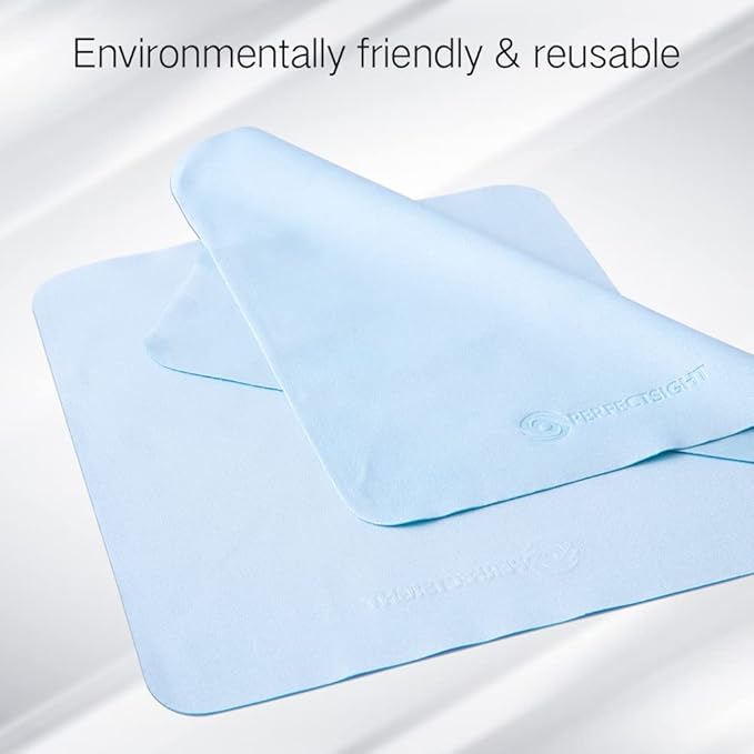PERFECTSIGHT Microfiber Cleaning Cloth | Eyeglass Lens Cleaner Glasses - Image 4
