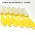 6Pcs Nail Brush for Cleaning Fingernails, Handle Grip Cleaning Brush for Nail - Image 5