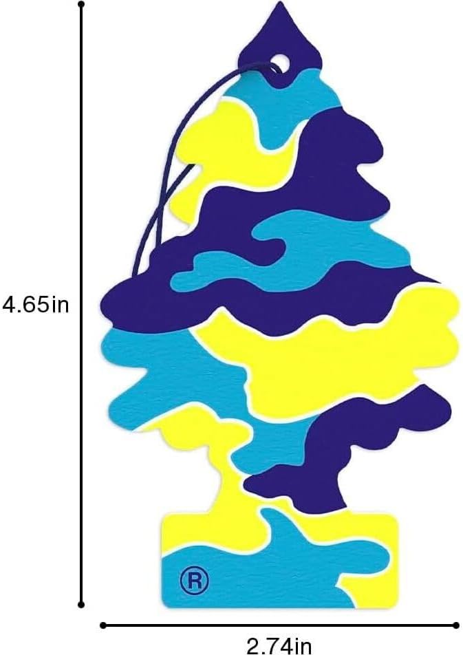 Little Trees Hanging Car and Home Air Freshener, Pina Colada - Image 7