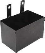Battery Carrier Case, Motorcycle Battery Box Holder Black Rustproof Sturdy - Image 2