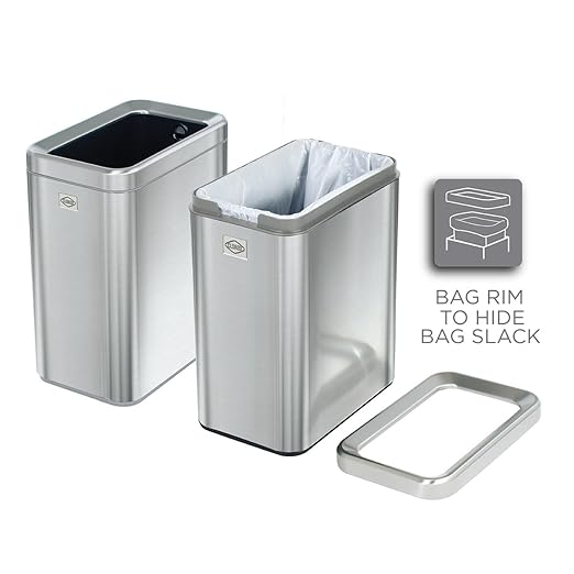 Clorox Slim Open Trash Can - Image 5