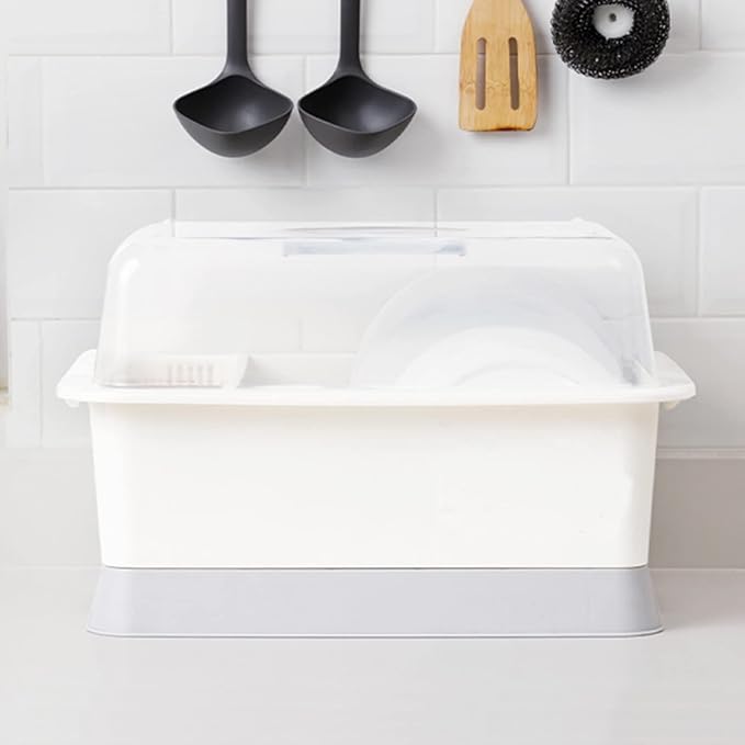 Lyellfe Plastic Dish Drying Rack, Bottle Dryer Holder - Image 7