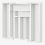 Pipishell Bamboo Expandable Drawer Organizer by Pipishell