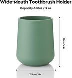 Matte Sage Green Toothbrush Holder - Image 6