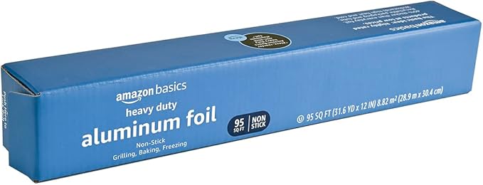 Amazon Basics Heavy Duty Non-Stick Aluminum Foil - Image 2