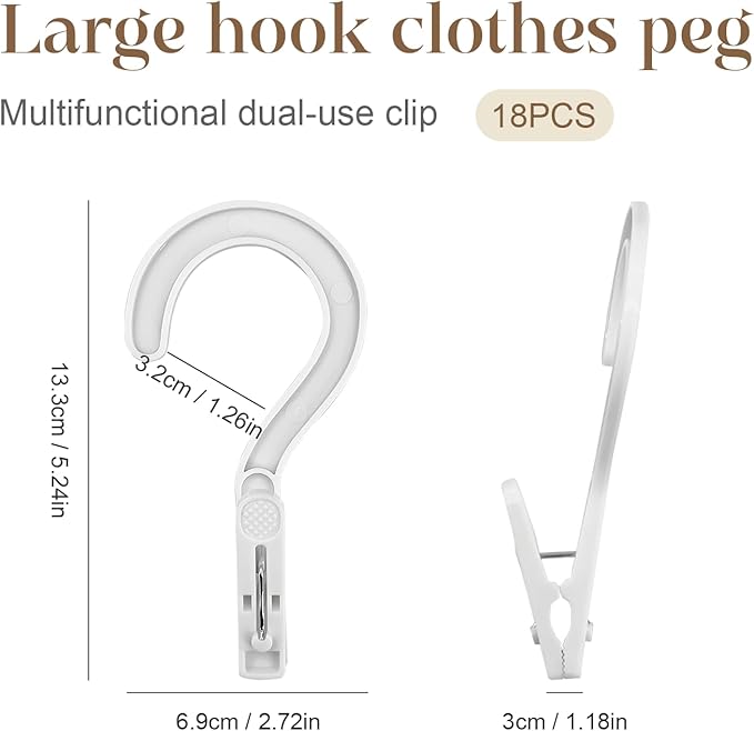 18 Heavy-Duty Clothes pegs - Image 2