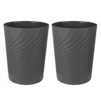 UUJOLY Plastic Small Trash Can Wastebasket, Garbage Container Basket by UUJOLY