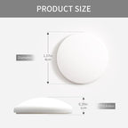 Door Stoppers - 1.57" White Door Stoppers - Image 2