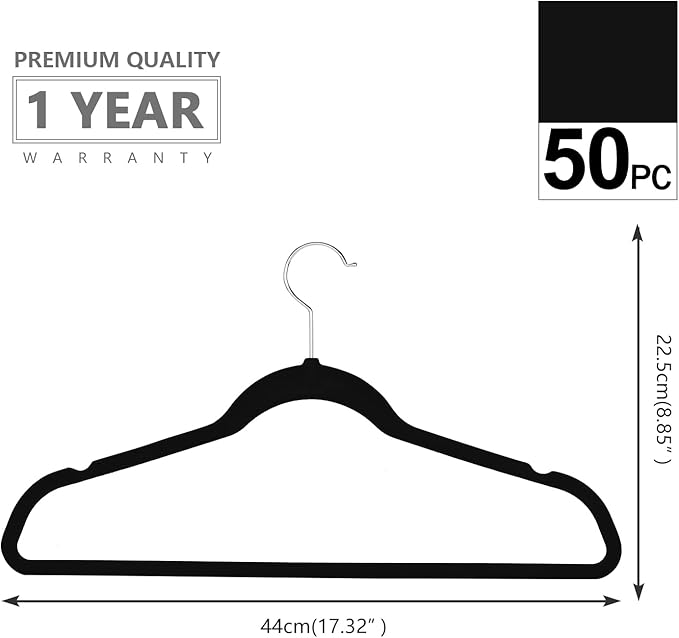 MIZGI Premium Velvet Hangers - Image 2