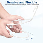 HOUSE DAY 1000 Pack Plastic Clothes Hangers, Commercial Bulk Shipment - Image 6