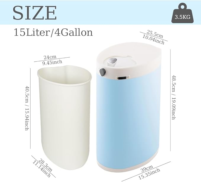 Diaper Pail, Baby Diaper Trash Can - Image 6