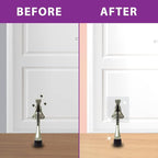 Door Stopper with Adhesive Bracket Stickers, No Drilling or Tools Needed - Image 9