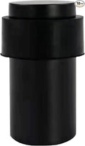 KHTUMEWARE 10 Pack 3 in Floor Door Stopper, Matte Black Door Stop, Wall by khtumeware