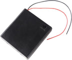4Pcs 4 Slots 1.5V AA Battery Case Holder 4 x 1.5V AA Battery Spring Clip - Image 5