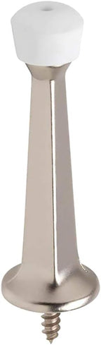 Liberty Premium Doorstop Metal Solid Rigid Door Stop Brushed 3" - Image 3