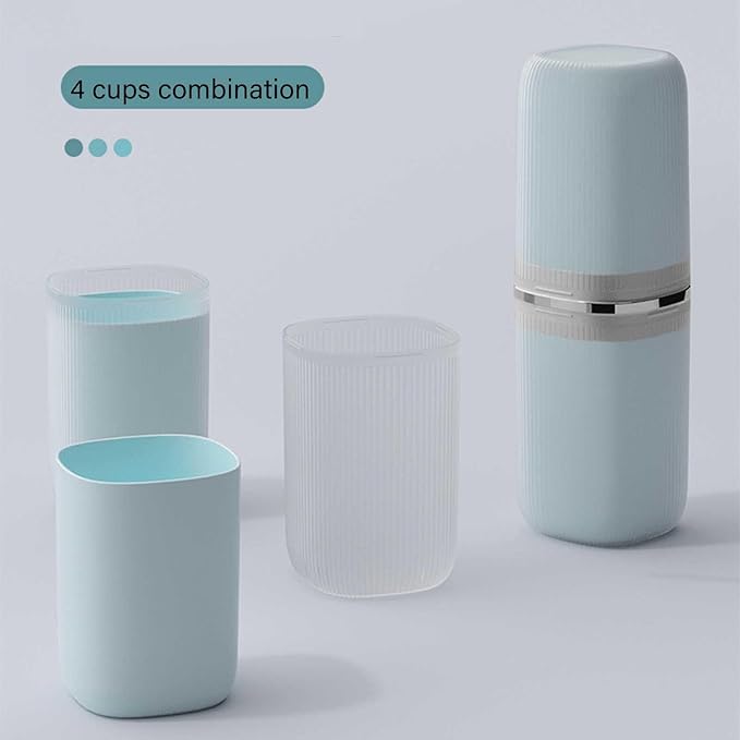 Toothbrush Travel Case Portable Travel Toothbrush Holder, Large Travel - Image 2