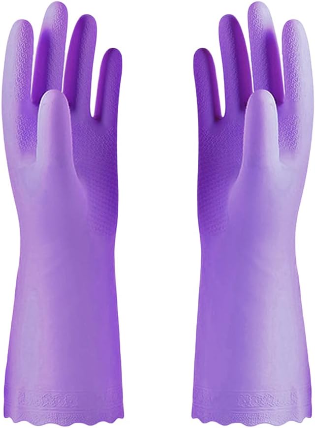 Alimat PluS 1 Pack Reusable Cleaning Gloves Latex Free, Dishwashing Gloves by AlimatPlus