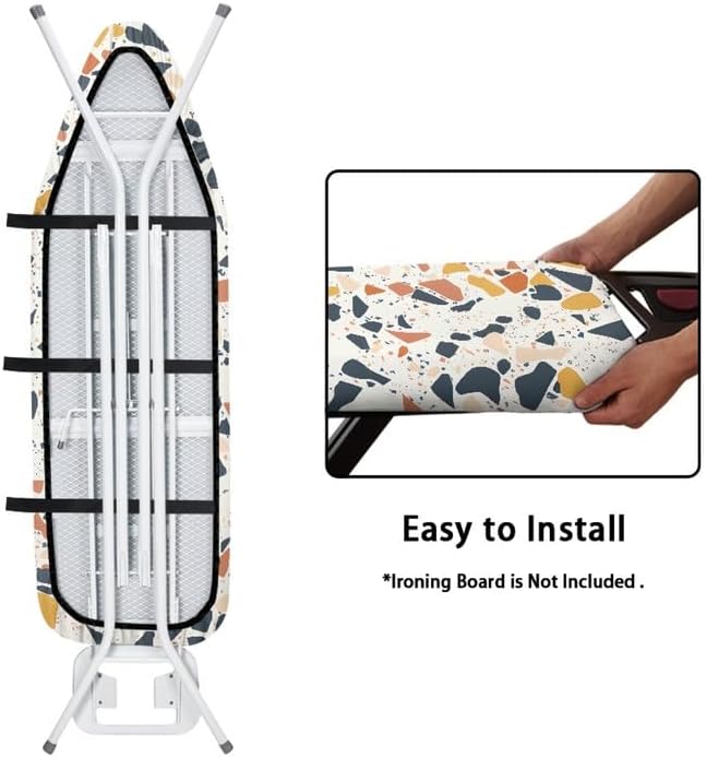 Colored Tile Fragments Ironing Board Cover Nordic Style Tiles Standard Size - Image 4