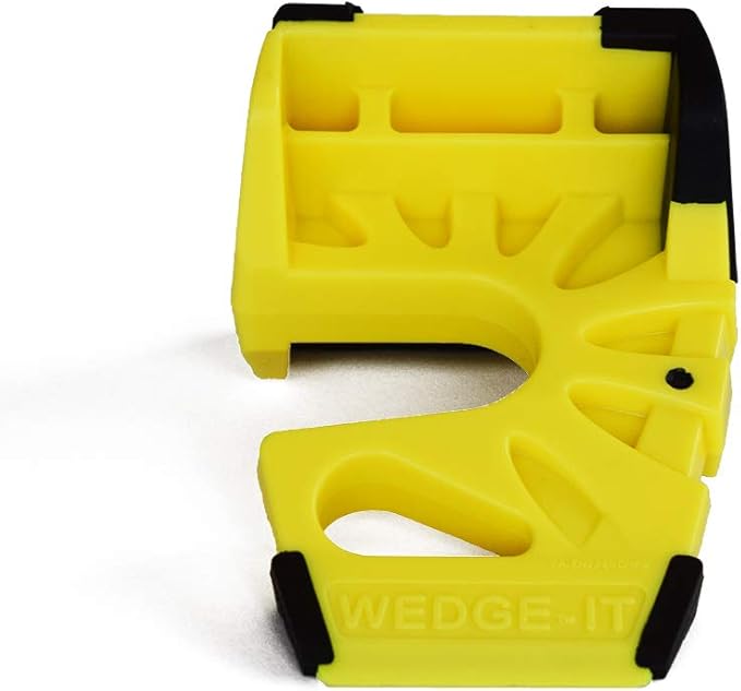 Wedge-It - The Ultimate Door Stop - Bright Yellow - Image 2