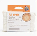 Full Circle Plain Jane, 100% Plant-Based Cellulose Sponges – Pack of 3 – by FULLCIRCLE