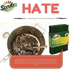 Scouring Pads - Heavy Duty Household Cleaning Scrubber - Reusable Scrubbing - Image 8