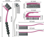 6 PCS Cleaning Brush, Scrub Brush Set - Image 2