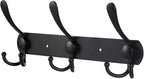 Coat Rack Wall Mounted, 3 Tri Stainless Steel Coat Hook by YUNISS